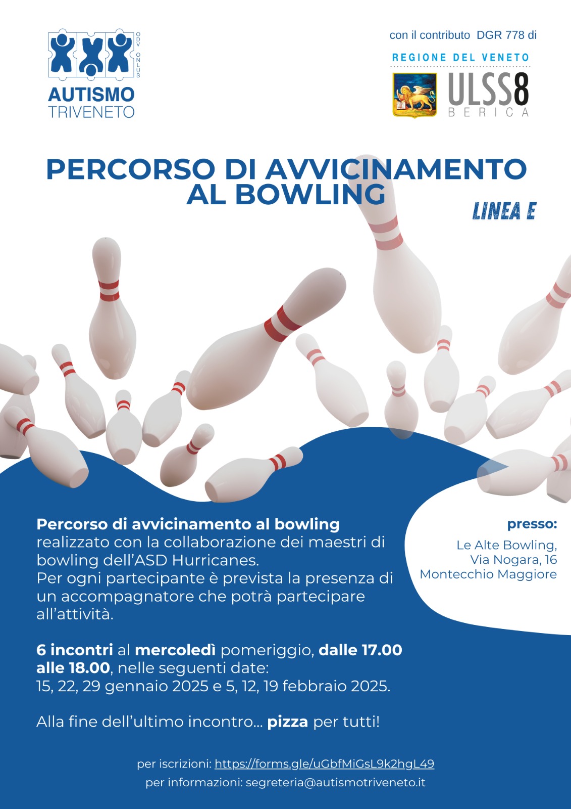 Percorso di avvicinamento al Bowling